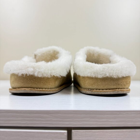 Birkenstock Zermatt Premium Suede Shearling Clogs Mink Suede Sole - Picture 4 of 10